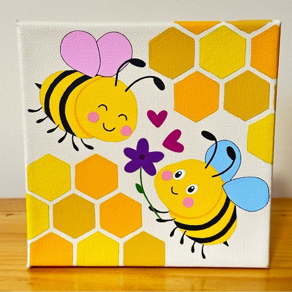 Honey Bees Painting - Picture 1 of 4